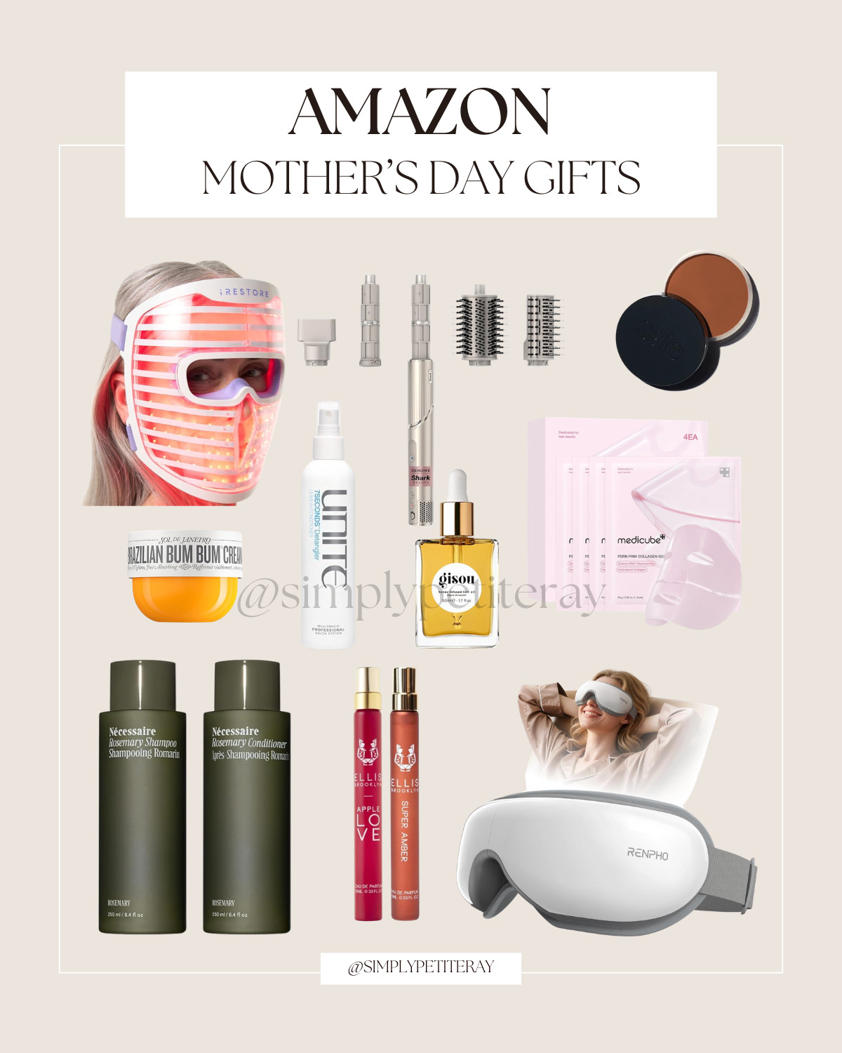 Treat mom this Mother's Day with these Amazon finds! From skincare to haircare, there's something for everyone. 

Amazon Mother’s Day gifts, skincare and haircare Amazon finds for mom, thoughtful beauty and self-care gift ideas, pampering essentials she’ll love, affordable and practical Mother’s Day picks, glow-up skincare favorites and haircare must-haves, everyday luxury beauty treats, curated Amazon gifts for every mom

#MothersDayGifts #AmazonFinds #SkincareGifts #HaircareEssentials #SelfCareForMom #BeautyFinds #GiftInspo #LTKBeauty
 

 #LTKMothersDay