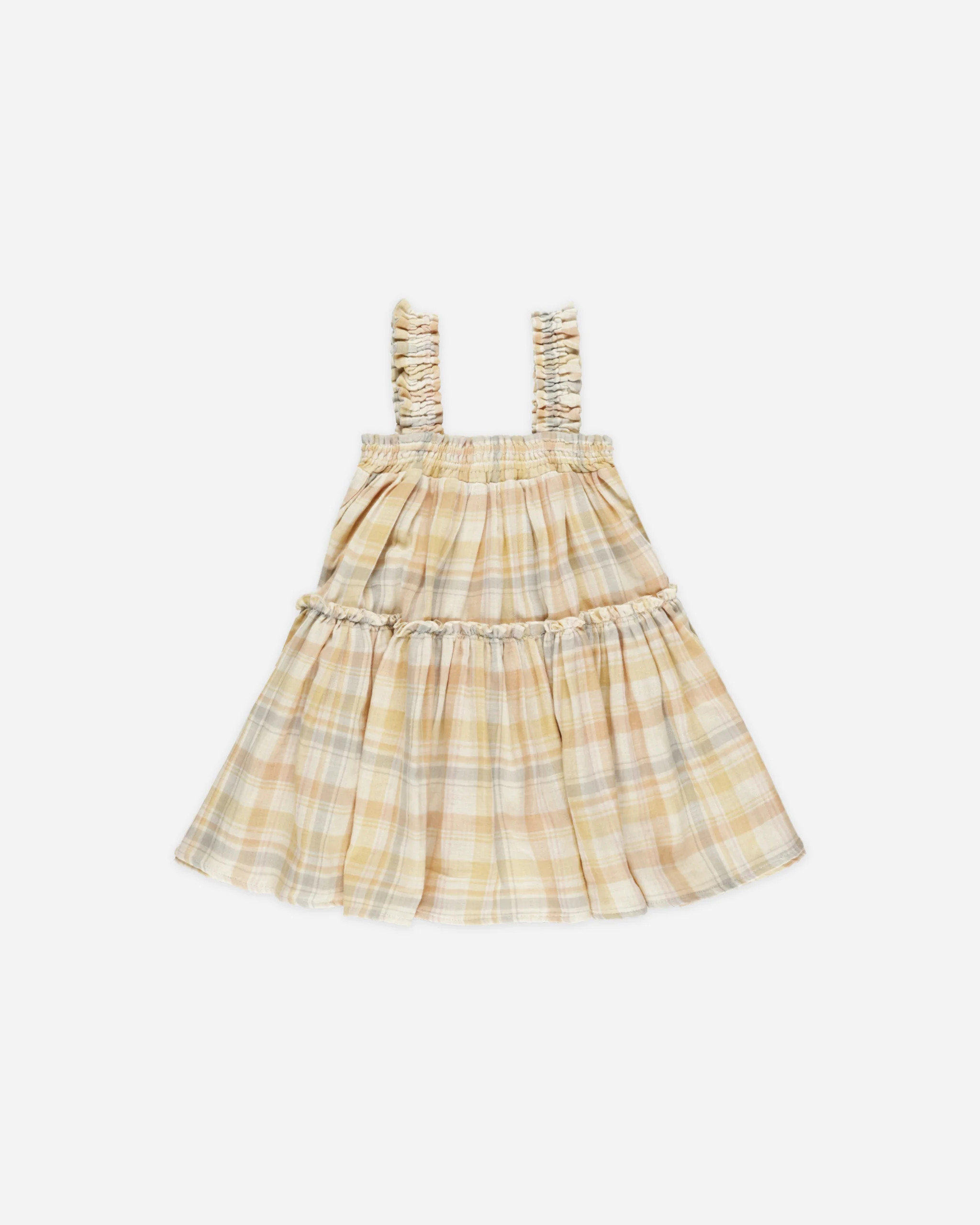 Cicily Dress || Pastel Plaid | Rylee + Cru