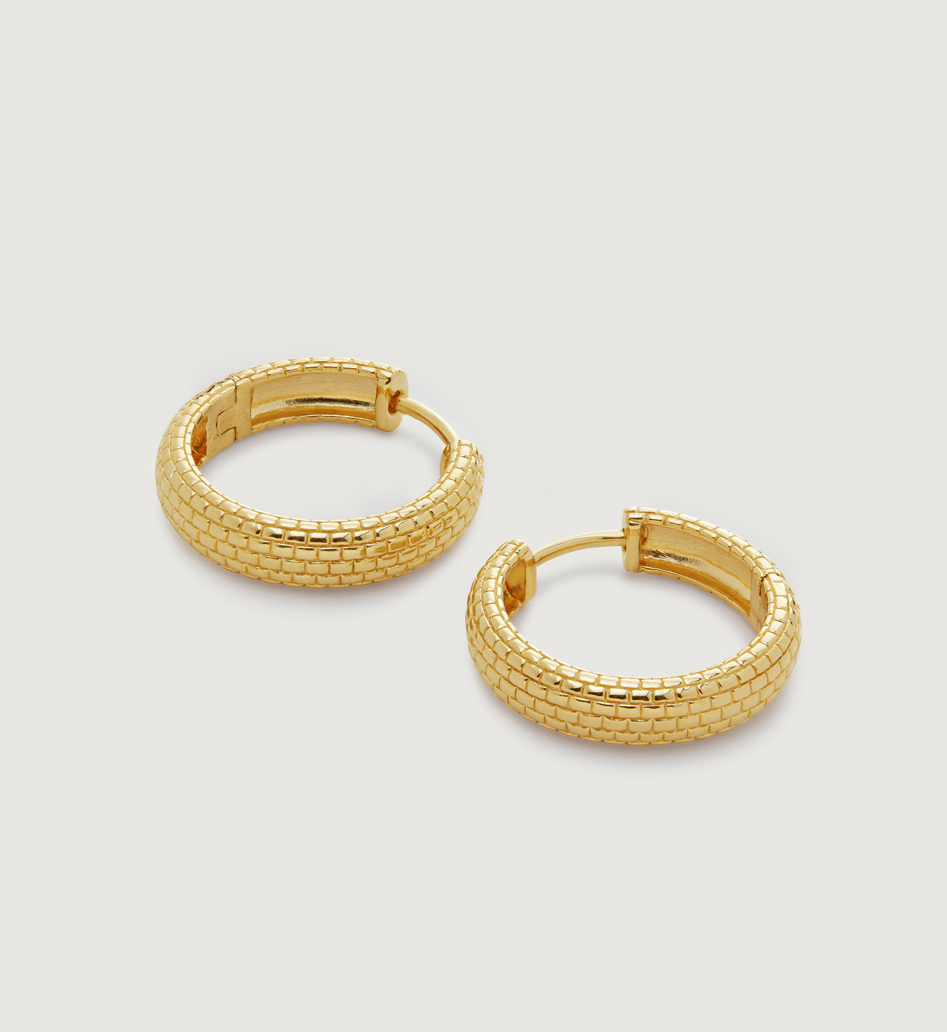 Heirloom Small Hoop Earrings | Monica Vinader (US)