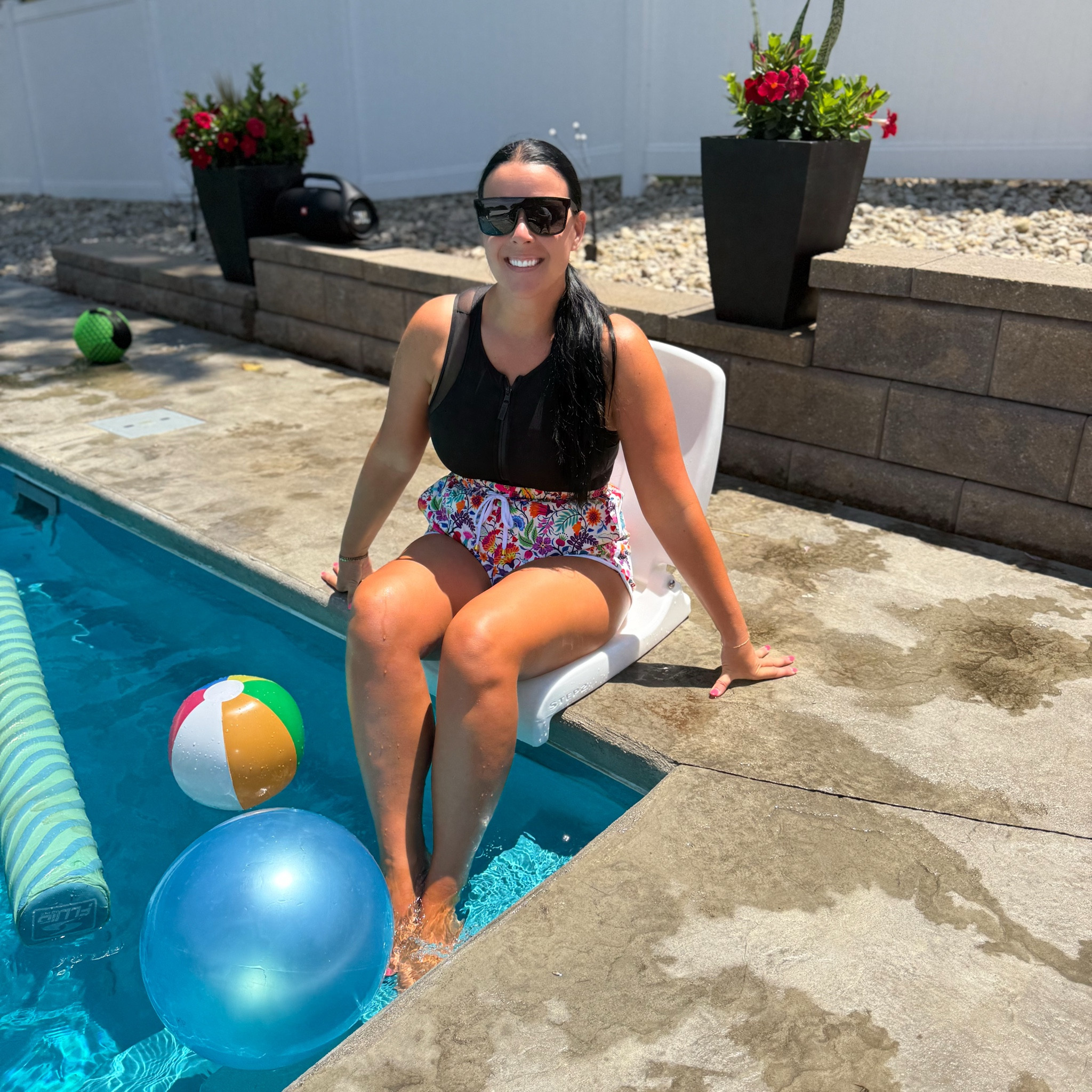 Viral Poolside Chair you don’t want to miss! Changed our game! Adults and kids love it. 

🌟Bonus this chair can be used at sporting events, truck beds, camping and more!!! Just do it! 

Ps .. linked my favorite swimsuit, sunglasses and pool noodles and similar flower pots. 

#poolchairs #poolside #chairs #sportingeventchairs #campingchairs 

#LTKParties #LTKSaleAlert #LTKFindsUnder100