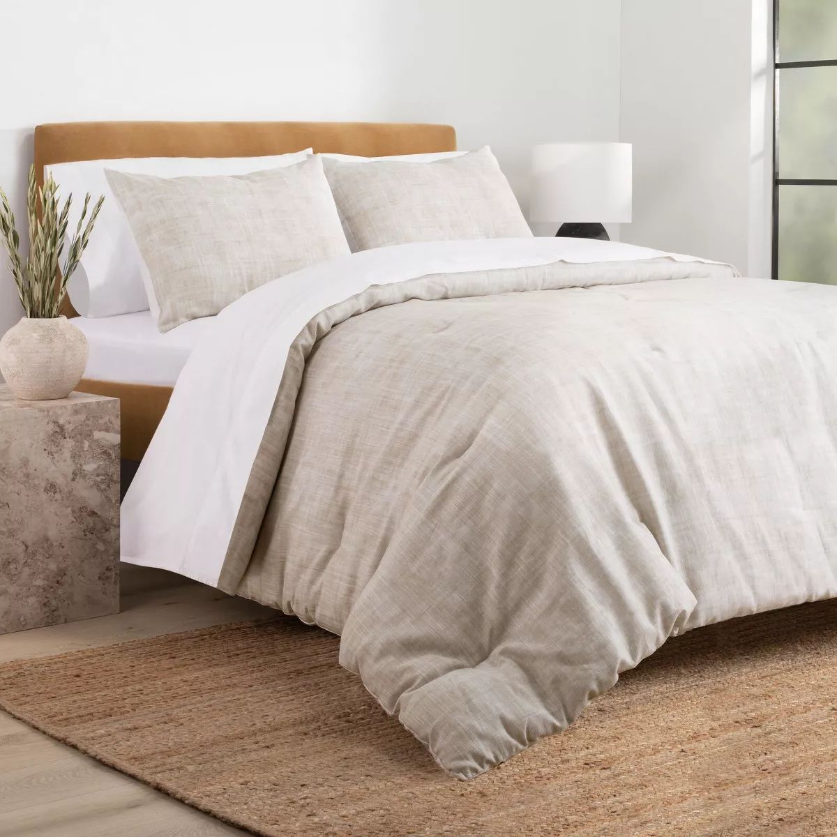 Nate Home by Nate Berkus Textured Print Comforter Set | Target