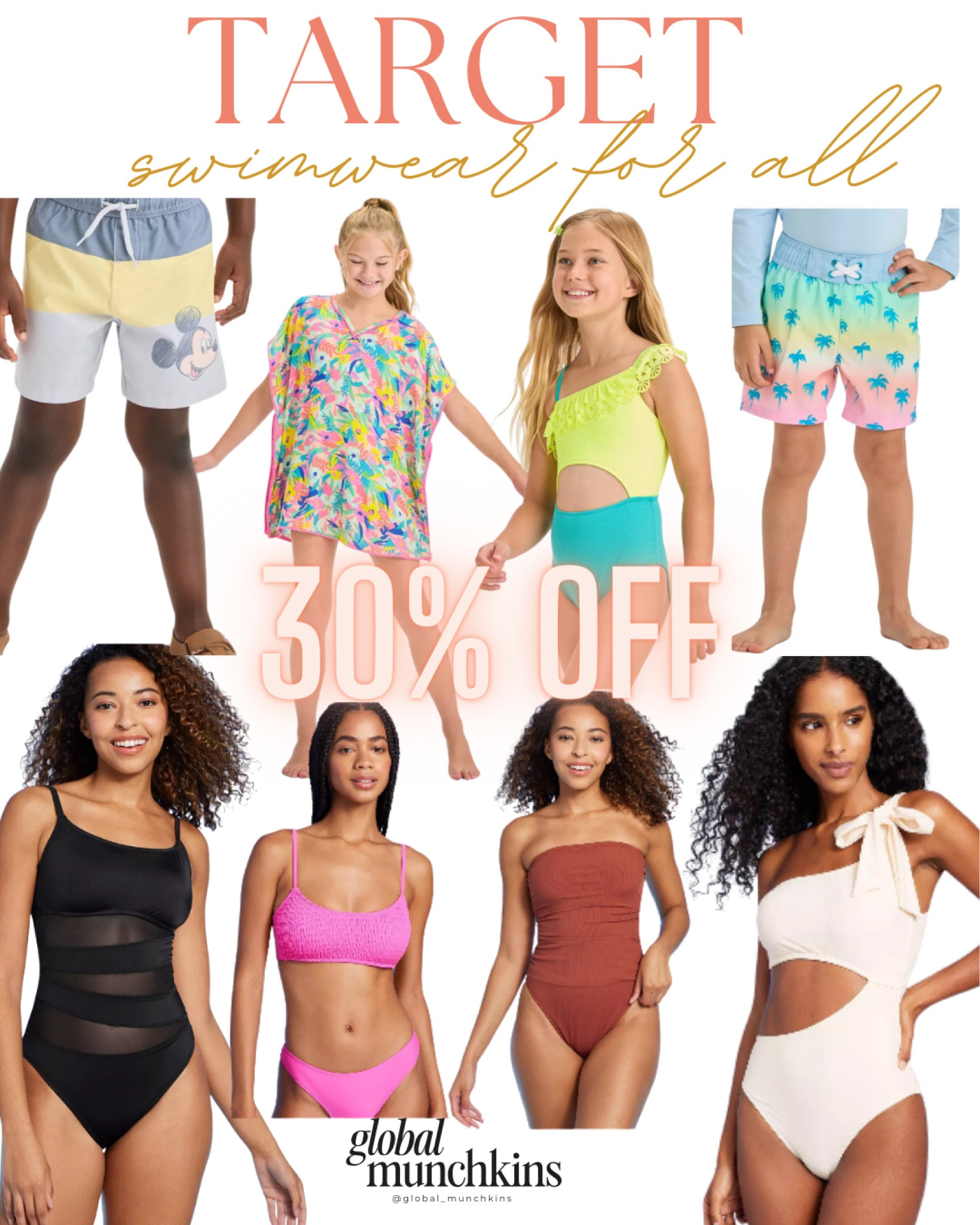 Ready for the sunshine? 30% off swimwear for all! 

#LTKswim #LTKsalealert #LTKstyletip