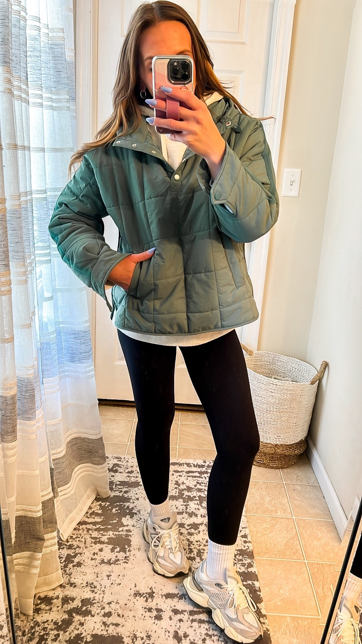 This lightweight pullover puffer jacket is inspired by free people Pippa jacket but a fraction of the price! Fits oversized and comes in tons of colors! Under $40! Love that’s it’s hooded for rainy spring days 

Wearing size S 

#LTKFindsUnder50 #LTKOver40 #LTKSeasonal