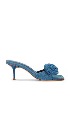 RAYE Rosette Mule in Denim from Revolve.com | Revolve Clothing (Global)