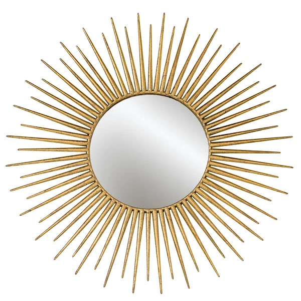 Greeson Sunburst Metal Wall Mirror | Wayfair North America
