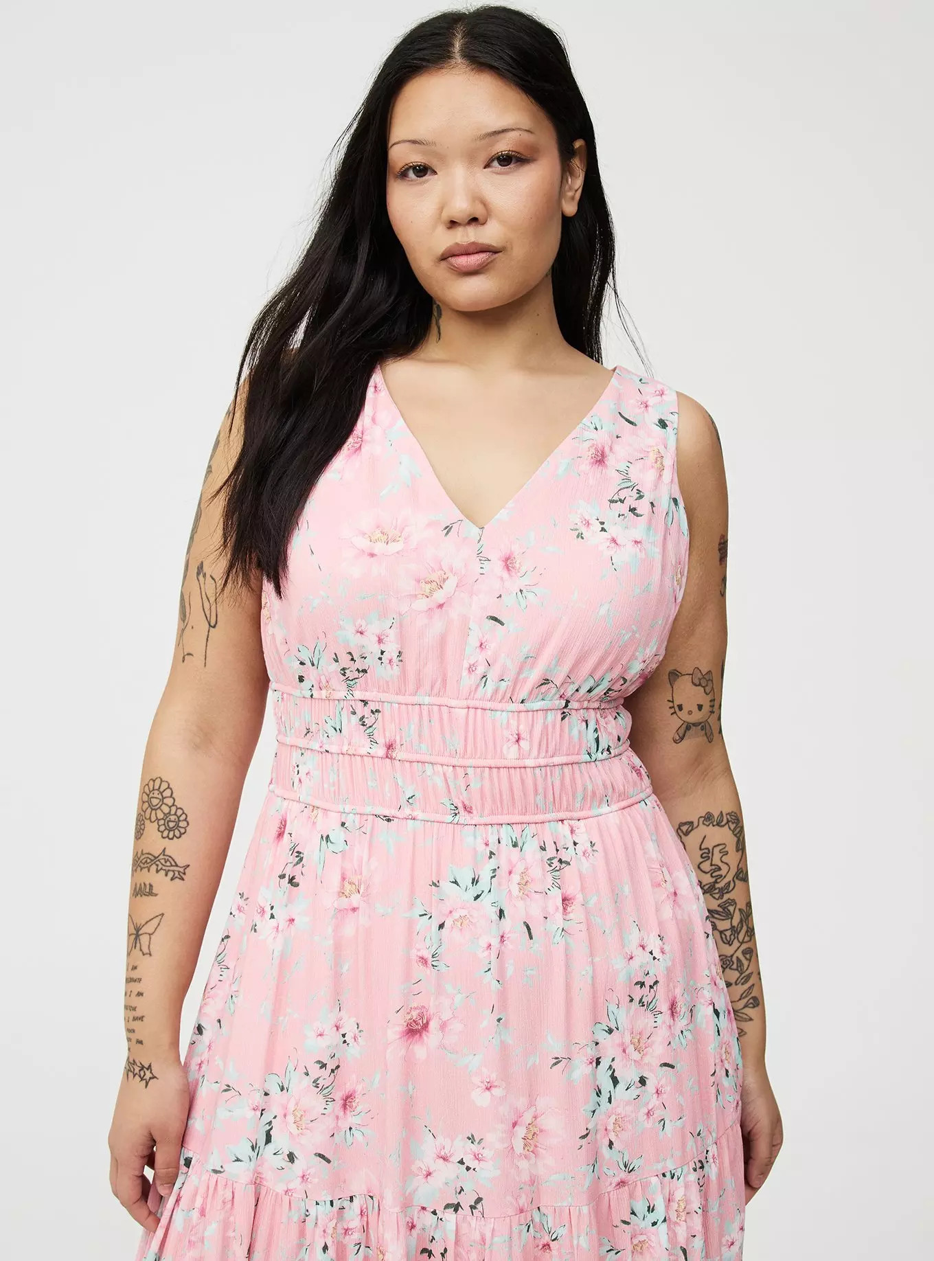 Tiered Gauze Maxi Dress | Torrid (US & Canada)