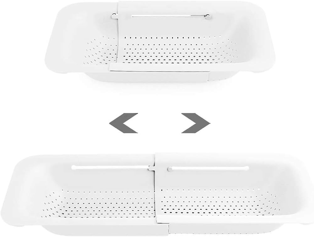 Collapsible Colander Kitchen Extendable Strainer Fruits Vegetables Noodle Pasta Food Drain Basket... | Amazon (US)