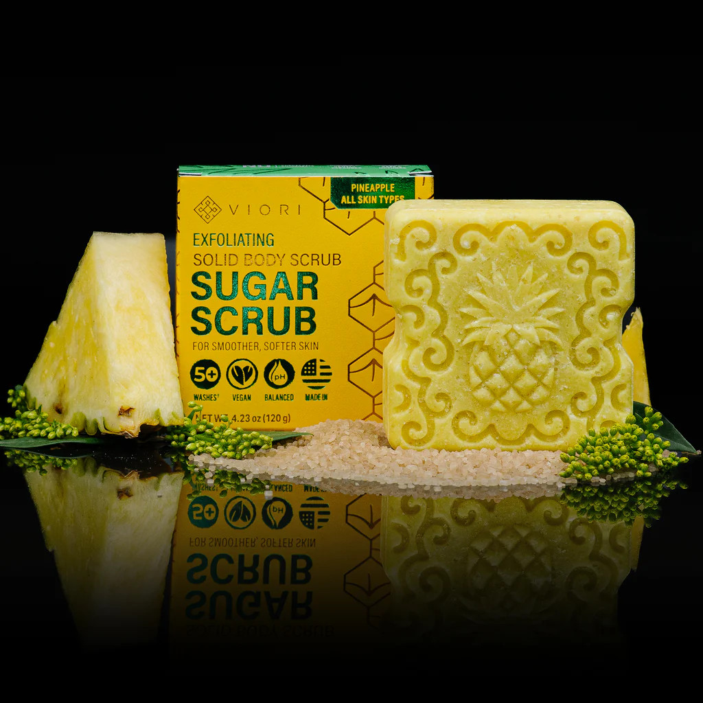 Sugar Scrub Bar | Pineapple | Viori