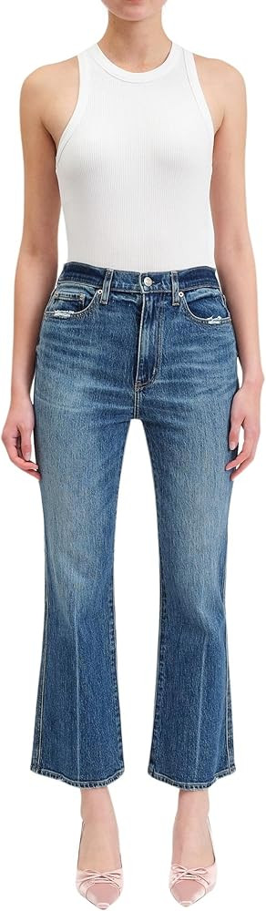 DAZE Women's Soho High Rise Ankle Flare Denim Jeans | Amazon (US)