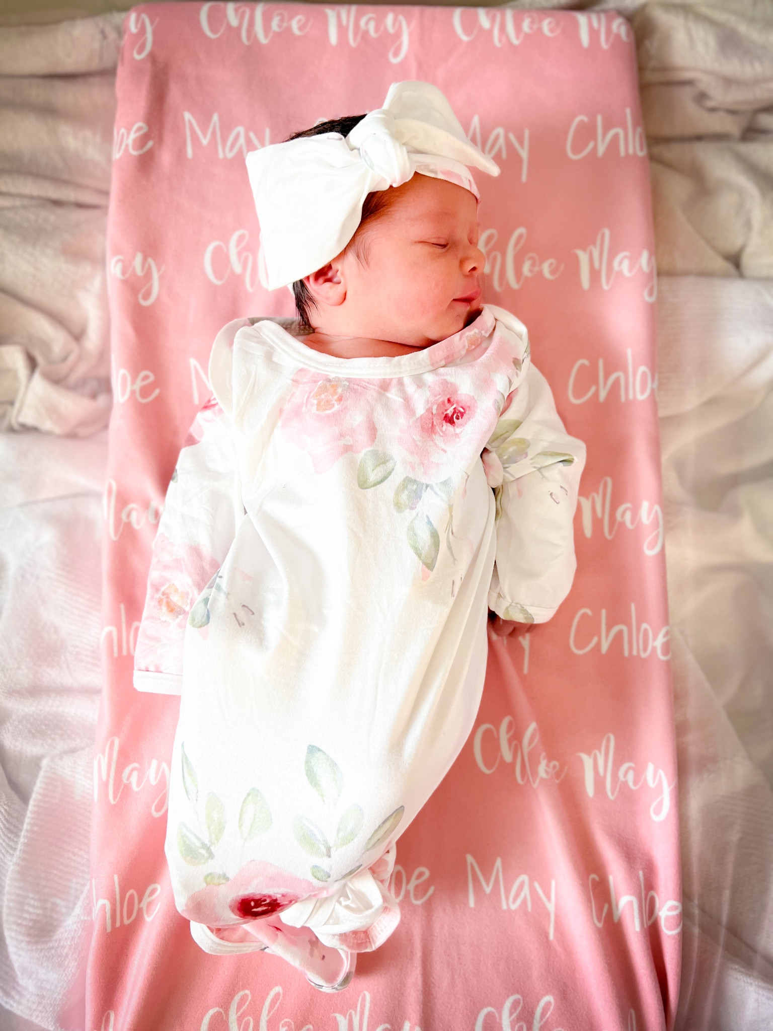 Amazon baby newborn swaddle personalized blanket. So soft! Newborn sleep sack pajamas. 

#LTKfamily #LTKbaby #LTKbump