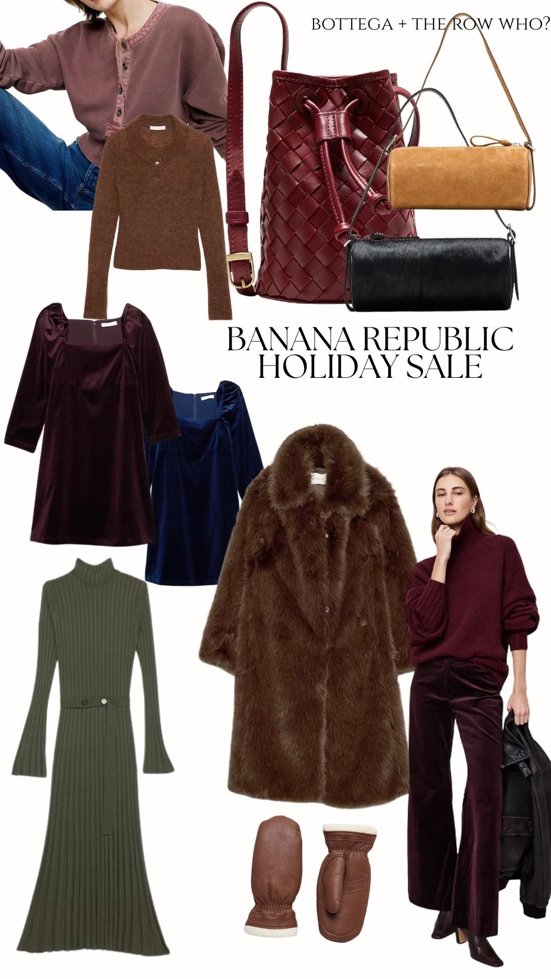 Favorite finds from the banana republic holiday sale! 

#LTKSeasonal #LTKHoliday #LTKItBag