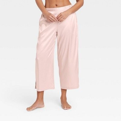 Women's Satin Cropped Pajama Pants - Stars Above™ | Target