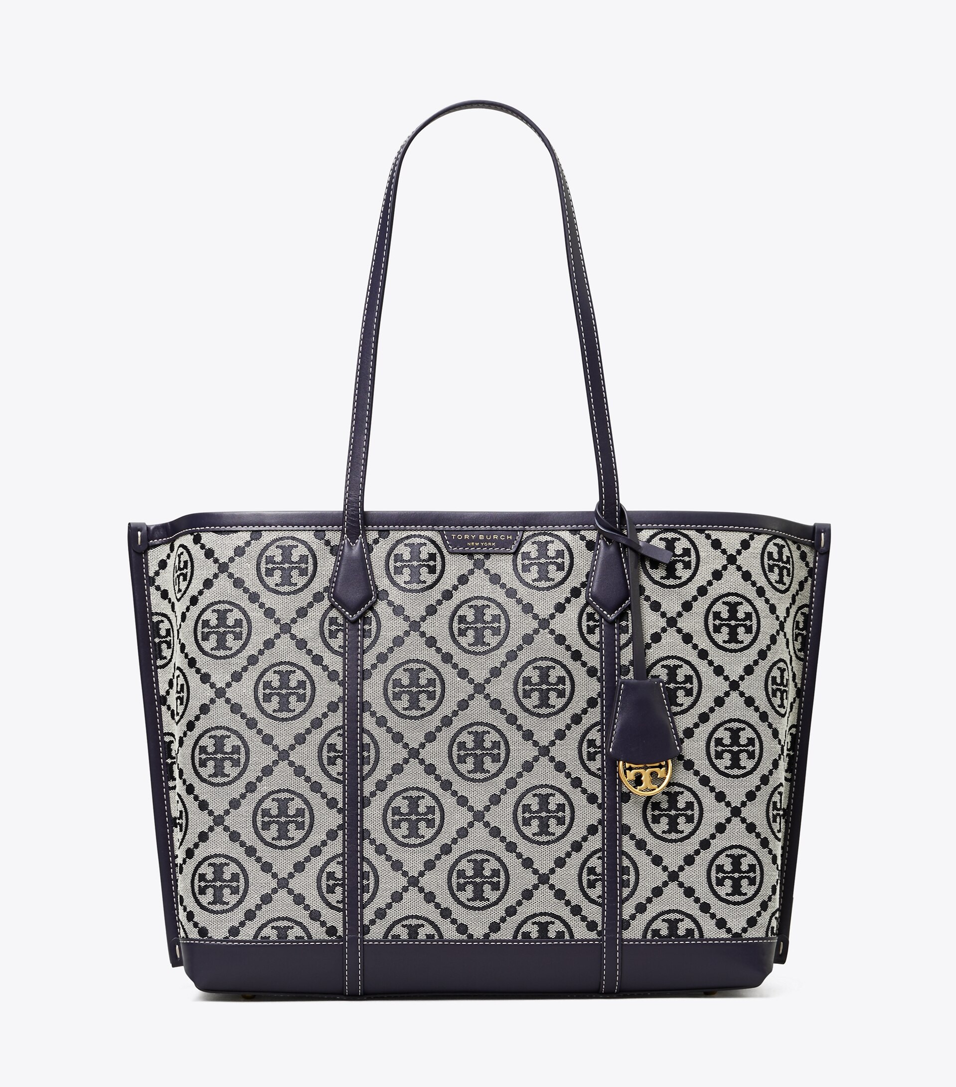 Perry T Monogram Triple-Compartment Tote | Tory Burch (US)