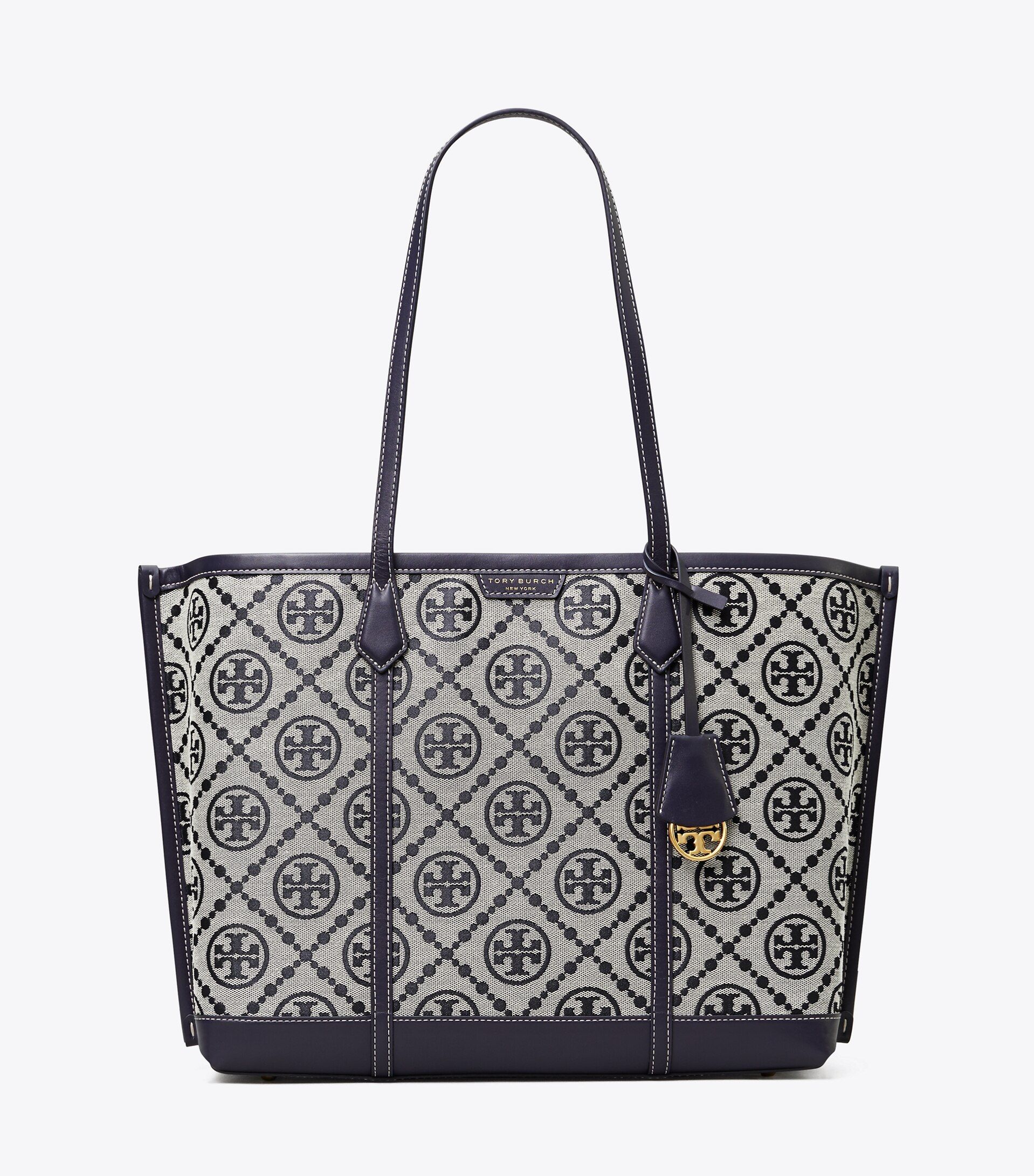 Perry T Monogram Triple-Compartment Tote | Tory Burch (US)