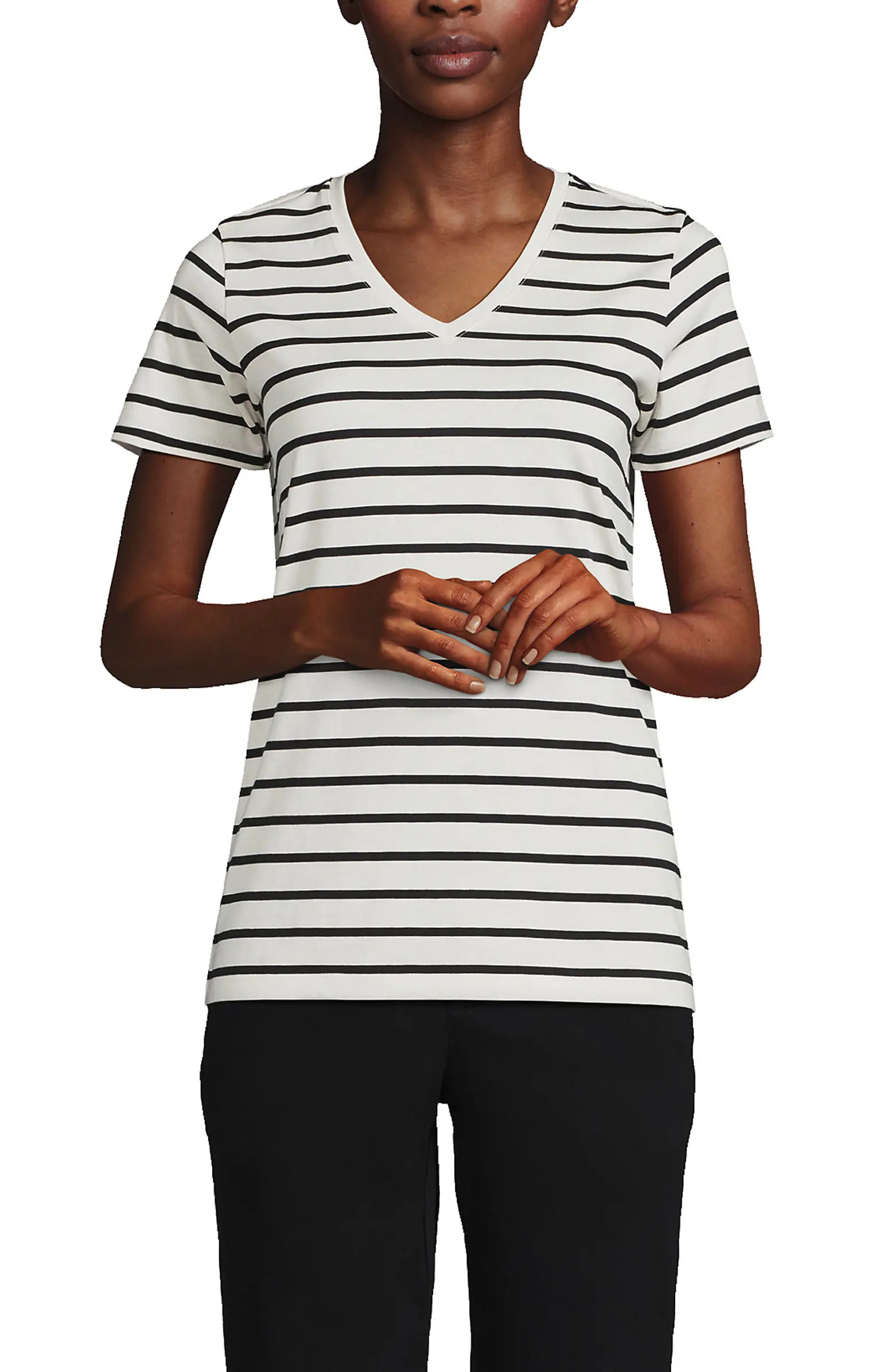 Relaxed Supima Cotton V-Neck T-Shirt | Nordstrom