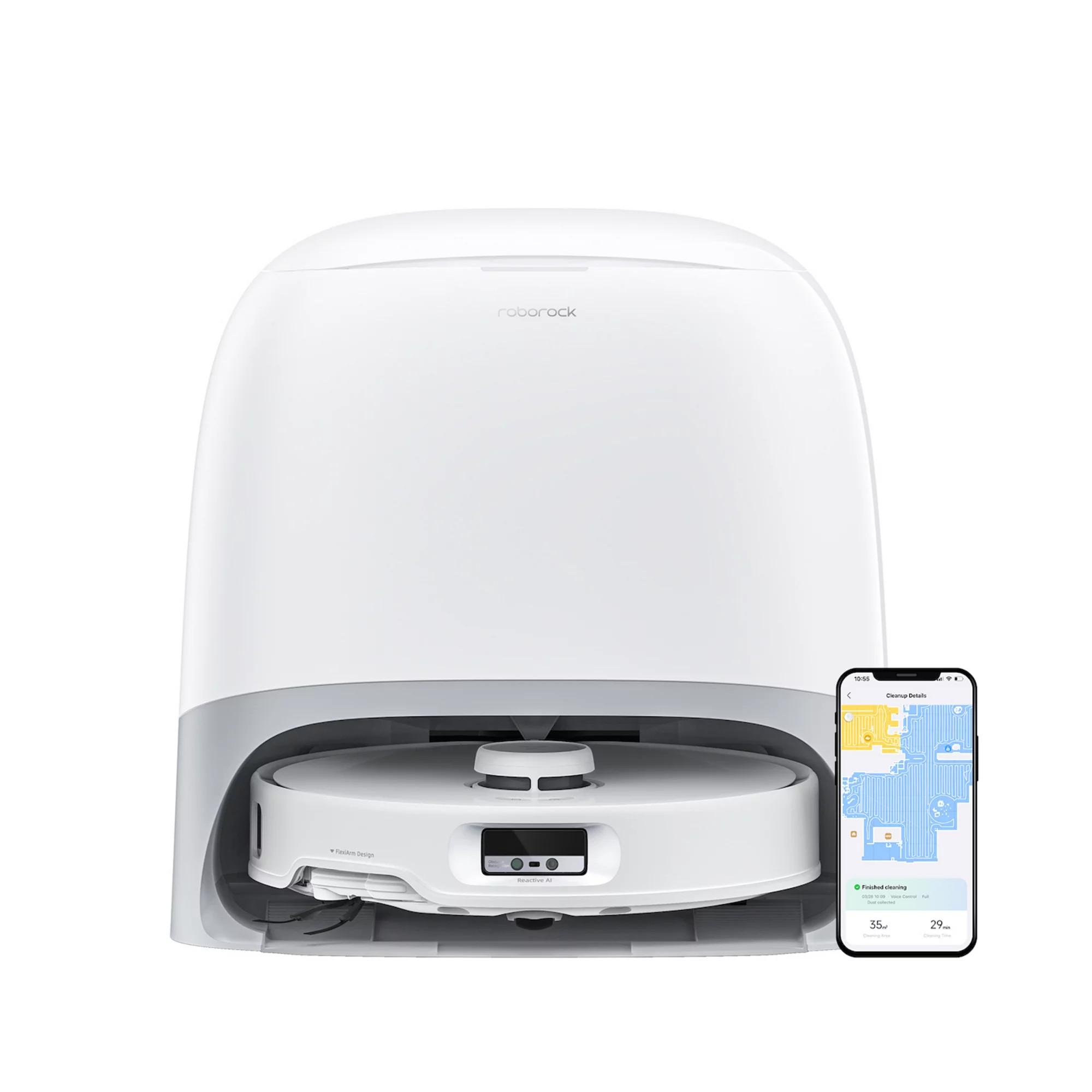 Roborock Qrevo Curv Robot Vacuum & Mop | Kohl's