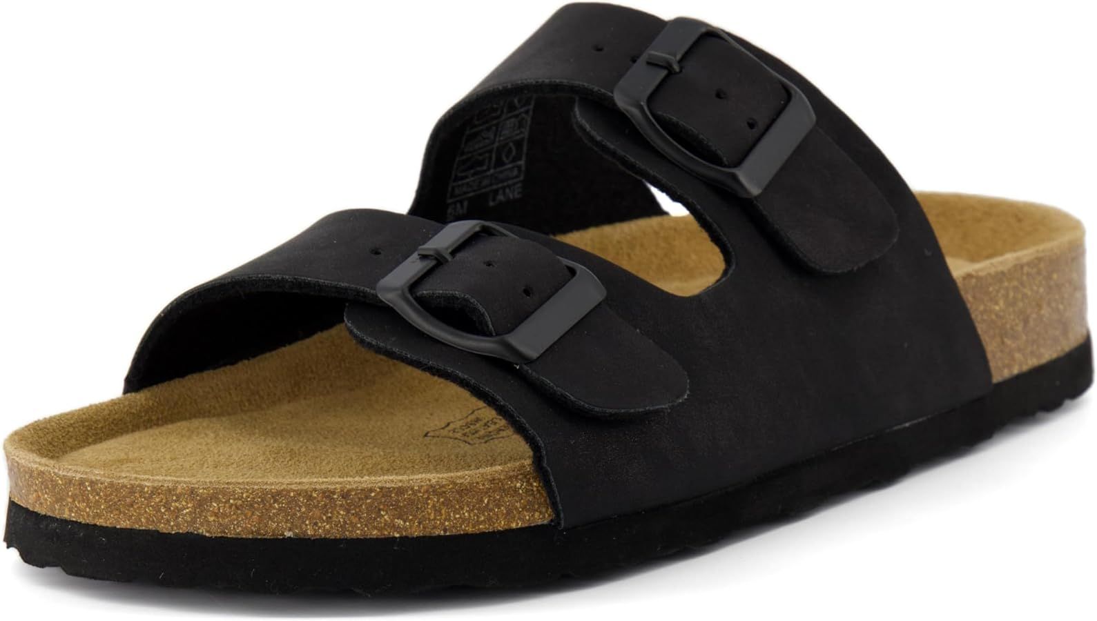 CUSHIONAIRE Women's Lane Cork Footbed Sandal With +Comfort | Amazon (US)