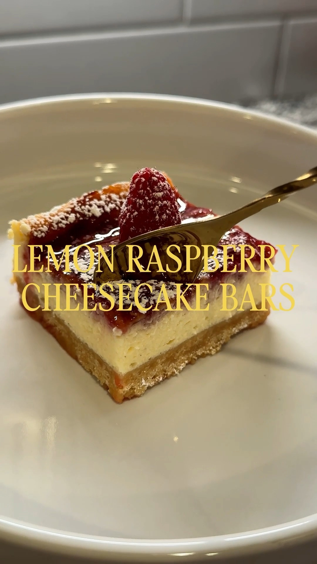 Lemon Raspberry Cheesecake Bars 🍋 

#LTKHome #LTKParties #LTKSeasonal