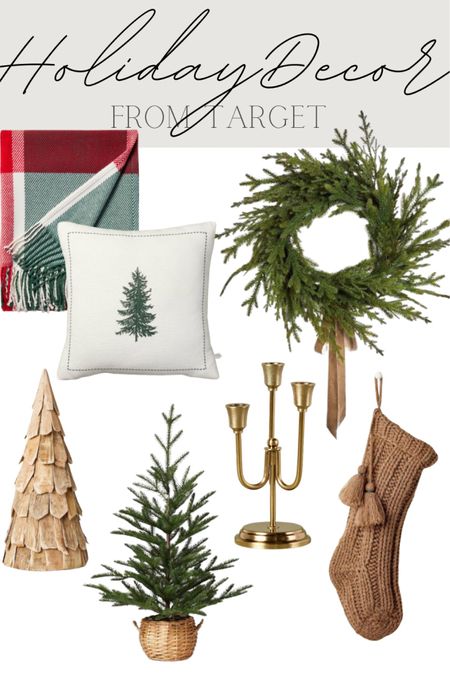 Holiday decor from Target! 


Green and red plaid throw blanket and pillow, Christmas plaid pillow throw pillow throw blanket Christmas candle holder gold candle holder candlestick holder taper candle holder brown stocking knit stocking Christmas tree decor Christmas wreath holiday decor target clearance target sale target home 

#LTKsalealert #LTKHolidaySale #LTKfindsunder50