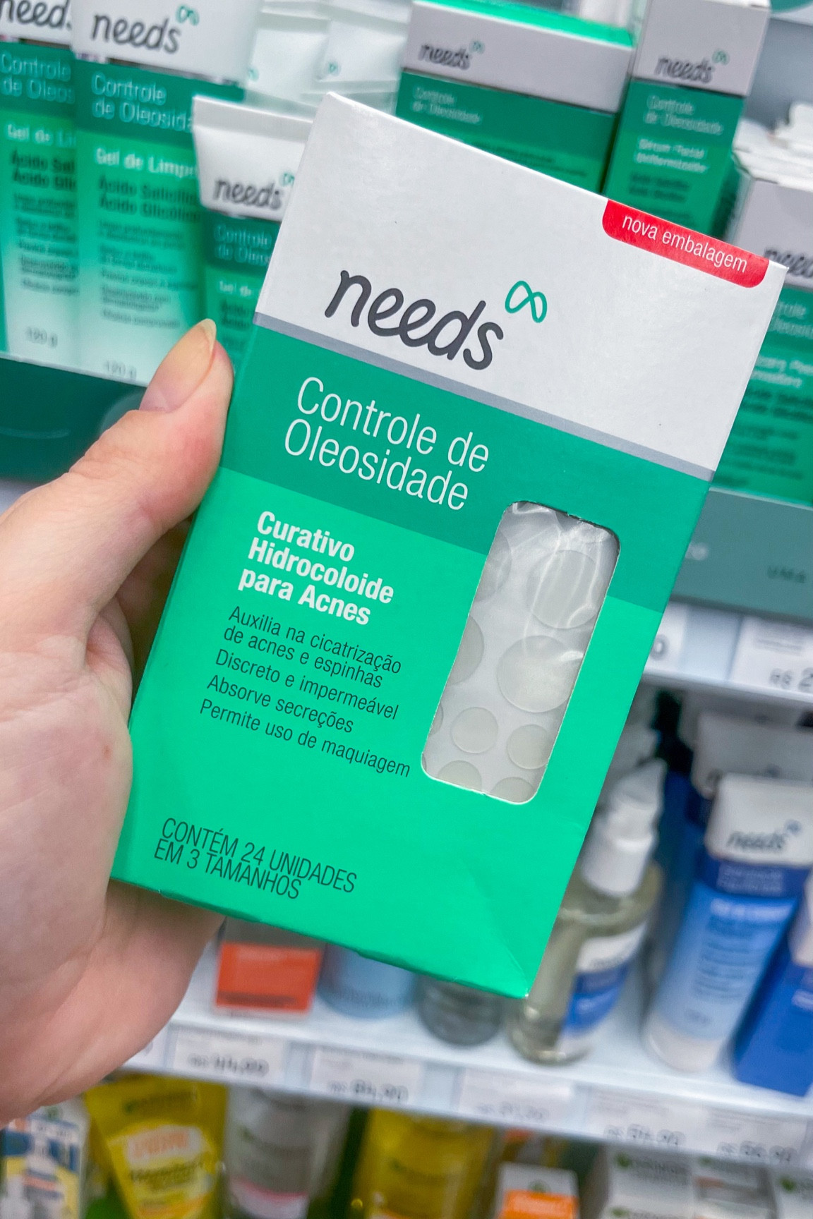Período menstrual chegou e a cara encheu de espinha? É só colocar esse adesivo em cima.

Ele funciona super bem em espinhas que tem a “pontinha branquinha” que dá vontade de espremer.

Se você tiver com espinhas INTERNAS, ele não funciona 🥲

#LTKbrasil #LTKbeauty