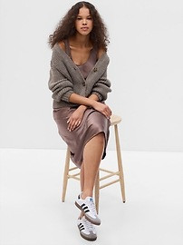 Chunky V-Neck Cardigan | Gap (US)