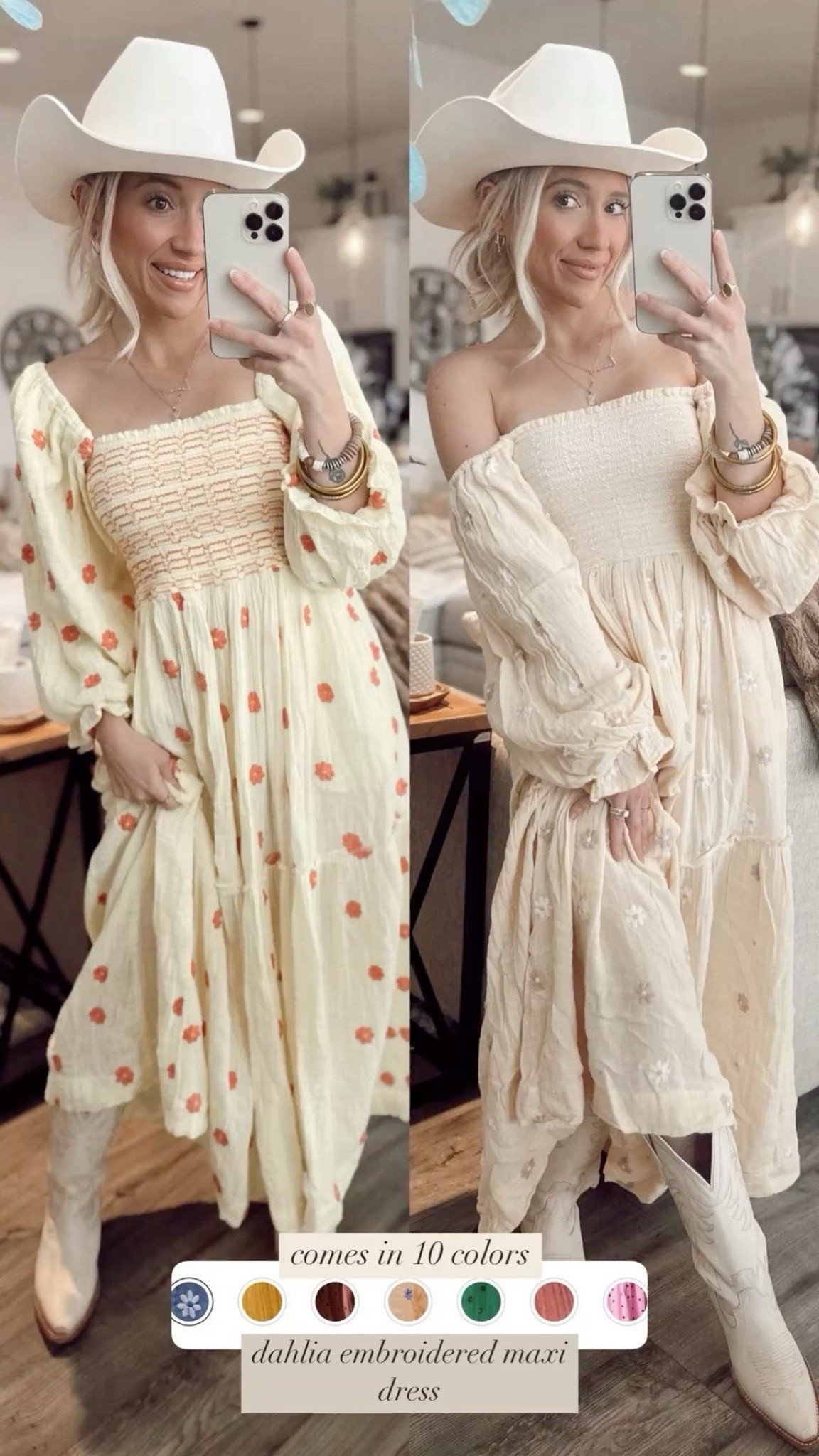 One of my bestsellers on here ✨🍒🤭THE DRESS YOU CAN WEAR YEAR ROUND 🌸🌾✨💕🚜👢

The most versatile 100% cotton dress the Delilah dress from Free People. I'm in a size extra small!! Get your true size or size down. It is very roomy and has some give!

The dress is super high-quality and 100% worth the splurge. It was a piece you will have for years to come! Shown above I'm styling it just three different ways that you could toss it on as a grab and go fit!
Comes in 10 colors! Bump friendly and nursing friendly for my mamas!! 



#LTKBaby #LTKBump #LTKKids