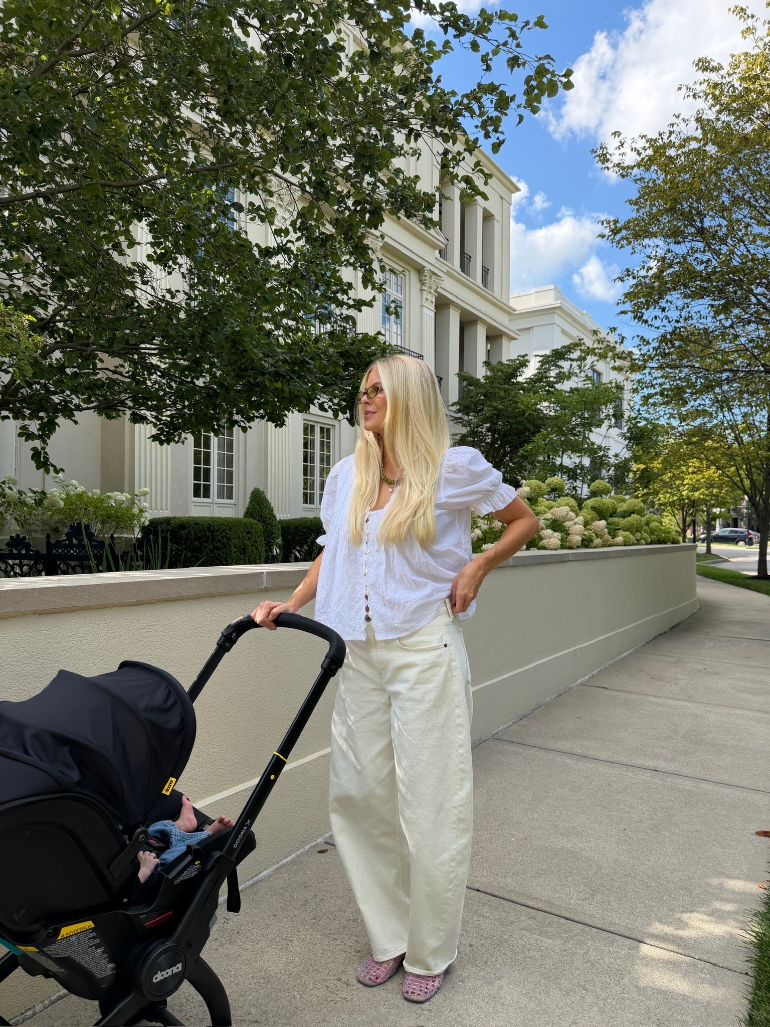 Code AFKATHLEEN for 15% off on top of their denim sale happening now!

SIZE: medium in top, 29 in jeans (ecru- sized up for pp), shoes run tts, sunnies are baby by Bonnie Clyde - linked similar! #kathleenpost

Fall transition outfit, postpartum outfit, Abercrombie Haul, Abercrombie Denim sale, summer outfit

#LTKmomlife #LTKSaleAlert #LTKBaby