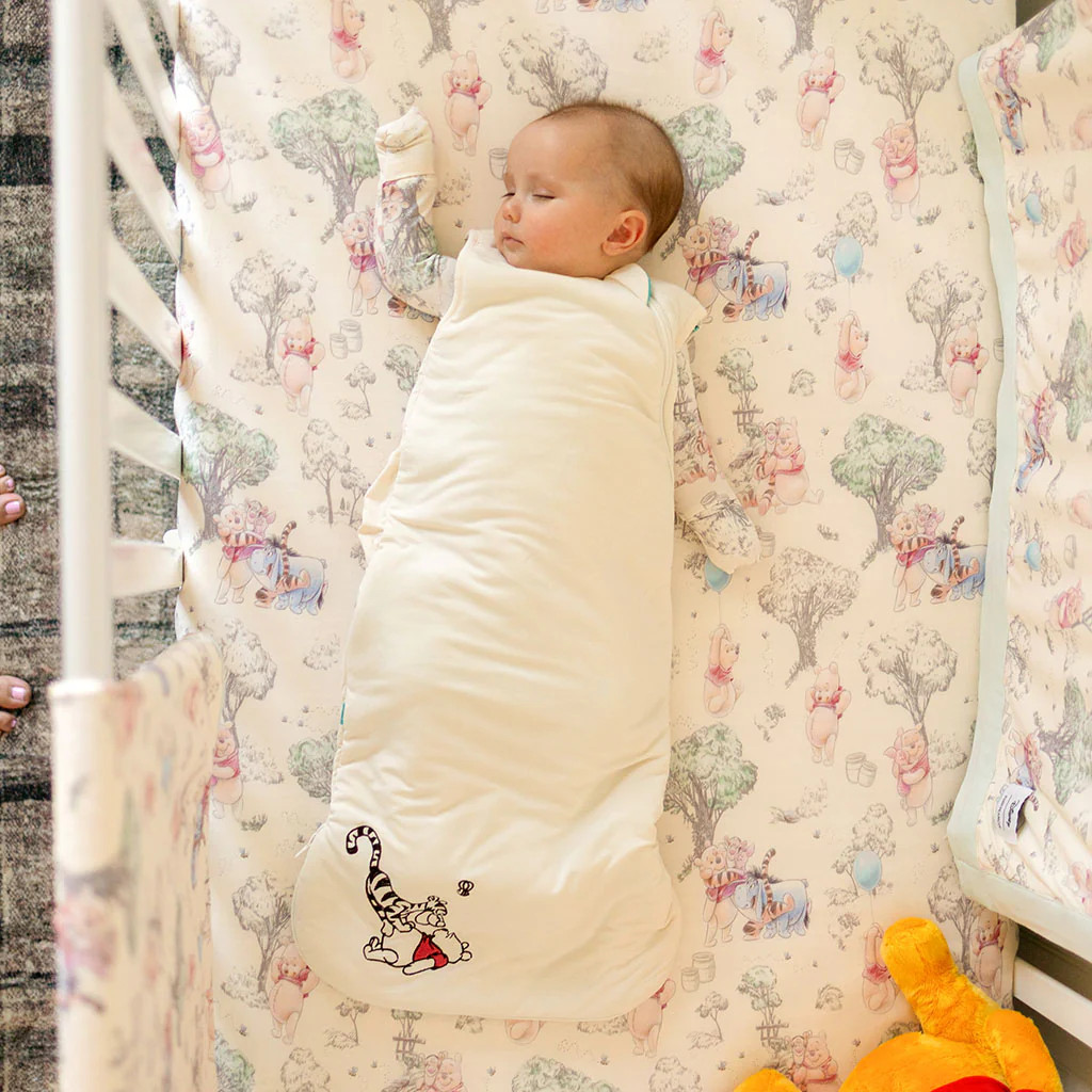 Winnie the Pooh Yellow Baby Sleep Bag | Disney Hundred Acre Wood | Posh Peanut
