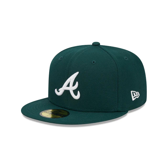 Atlanta Braves Green 59FIFTY Fitted Hat | New Era (US)