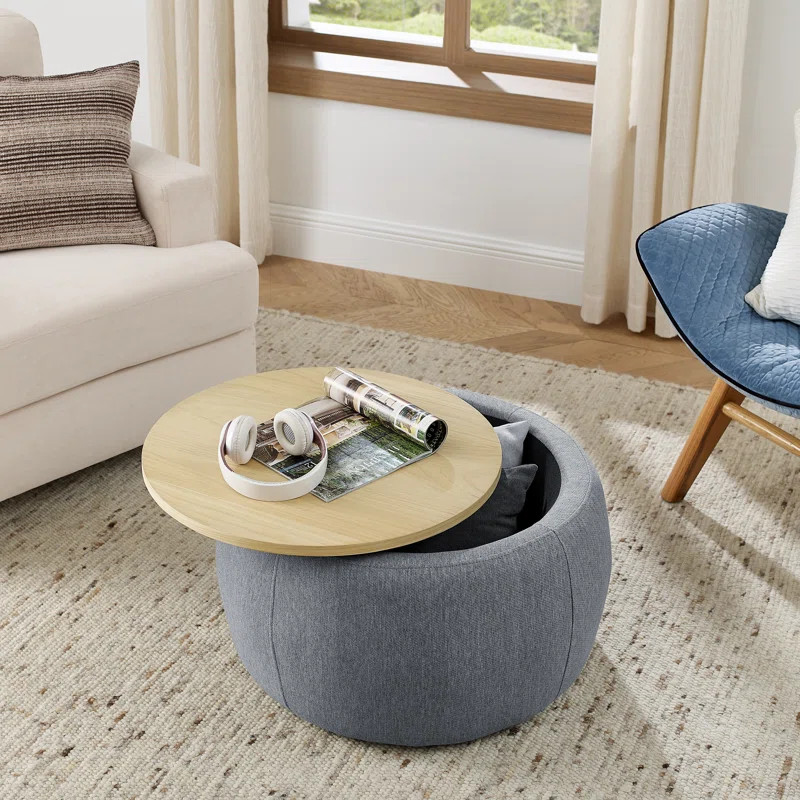 Dariyan Upholstered Storage Ottoman | Wayfair North America