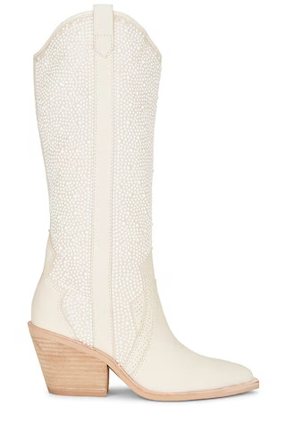 Dolce Vita Navene Boots in Off White Pearls from Revolve.com | Revolve Clothing (Global)