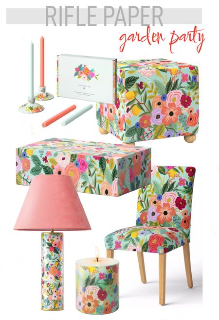 Rifle Paper collaboration with Target! This patter is called Garden Party and it’s so pretty! Linked what is still in stock! 

#LTKSeasonal #LTKhome #LTKsalealert