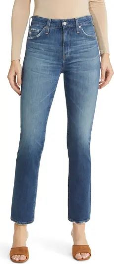 Mari High Waist Slim Straight Leg Jeans | Nordstrom