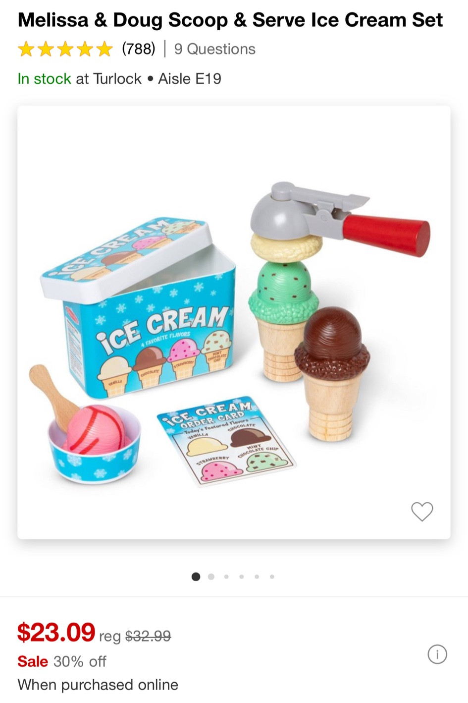 Snagging this for my son! He’s a huge lover of ice cream and every time we go to his favorite pizza parlor they have this game here can’t beat this price! #Ice creamToy #KidsToy #ToySale #Melissaanddoug

#LTKFindsUnder50 #LTKSaleAlert #LTKKids