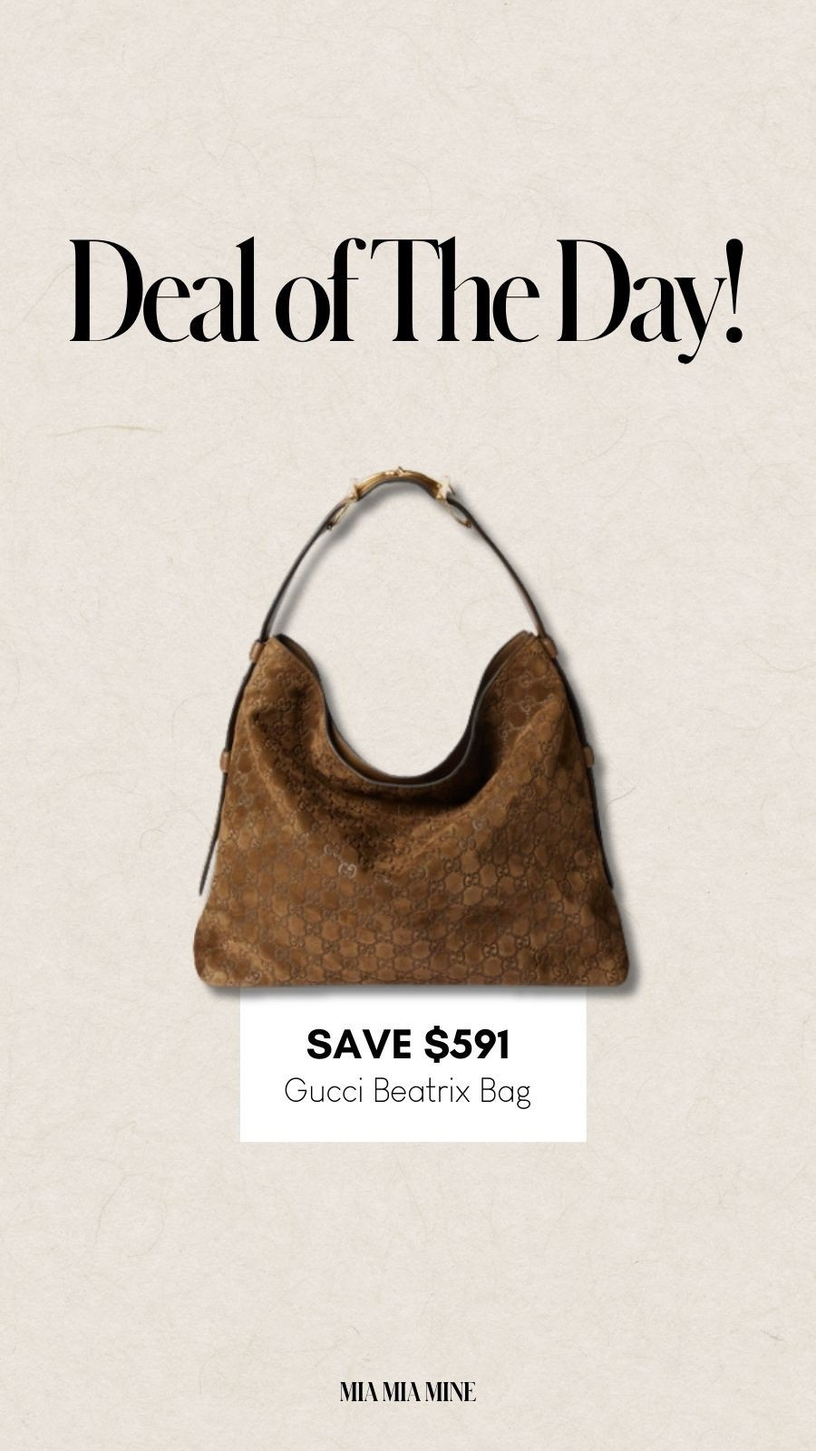 Gucci sale picks
Designer sale picks
Save $591 on the Gucci suede bag, luxe gift for her 

#LTKGiftGuide #LTKSaleAlert