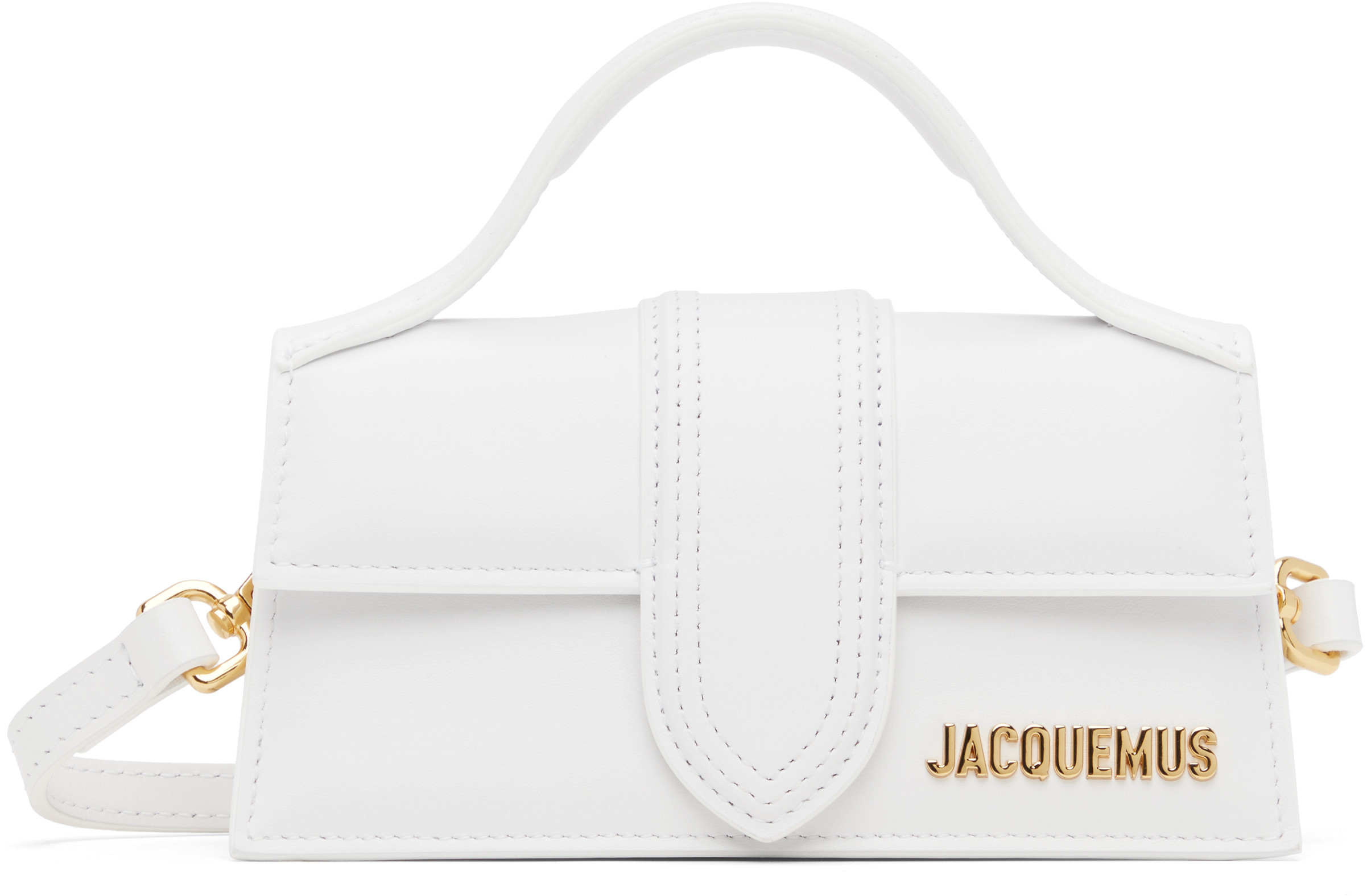 JACQUEMUS White Les Classiques 'The Bambino' Bag | SSENSE