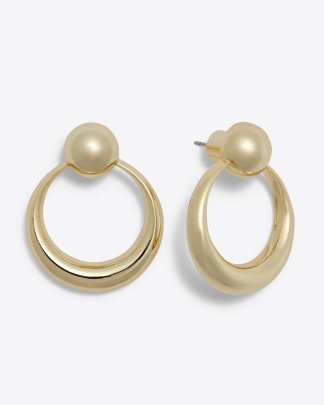 Gold Doorknocker Earrings | Draper James (US)