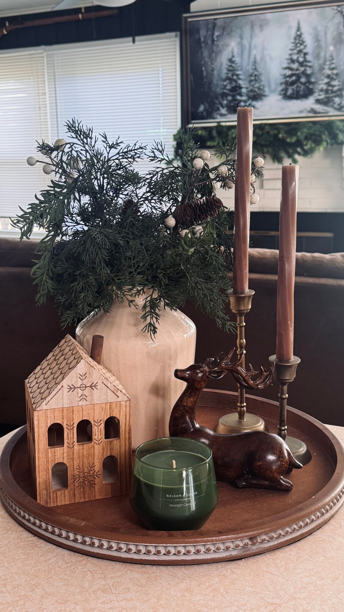 Home decor 
Tiered tray 
Christmas decor


#LTKFindsUnder50 #LTKHome