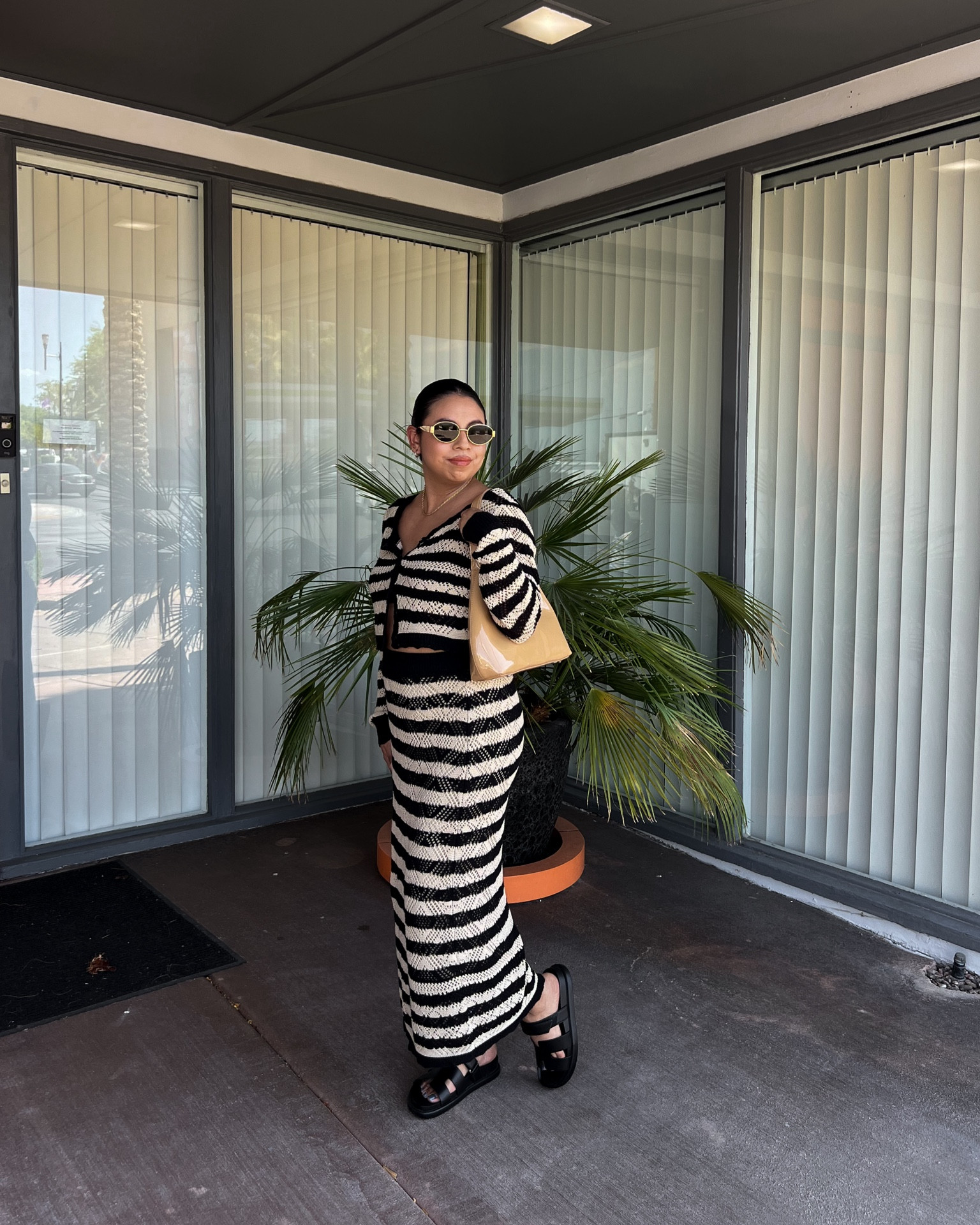 This striped crotchet set is a TJMaxx find 

#LTKStyleTip