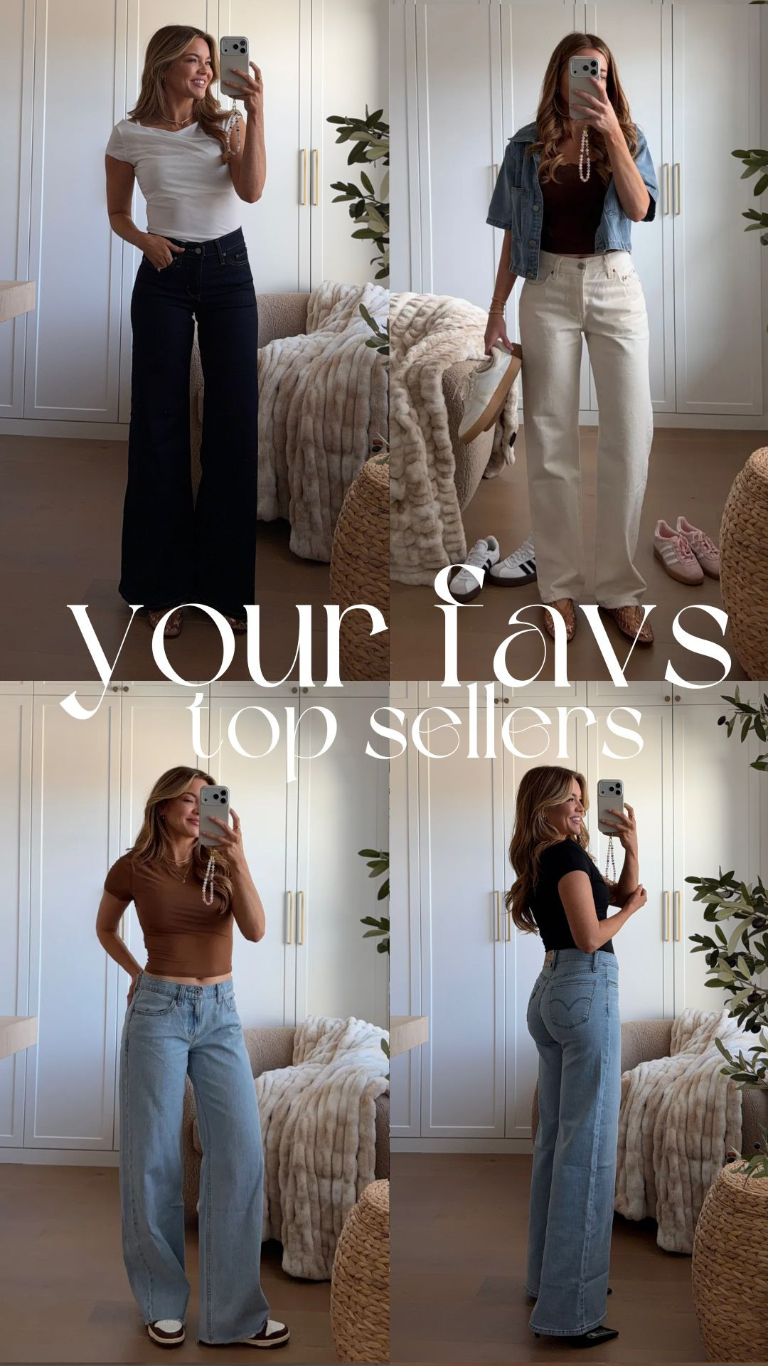 top sellers of the week 🤍

top shopped, finds under 50, amazon fashion, abercrombie, low rise jeans, spring fashion, michele jaliene 

 #LTKootd #LTKSeasonal #LTKSaleAlert