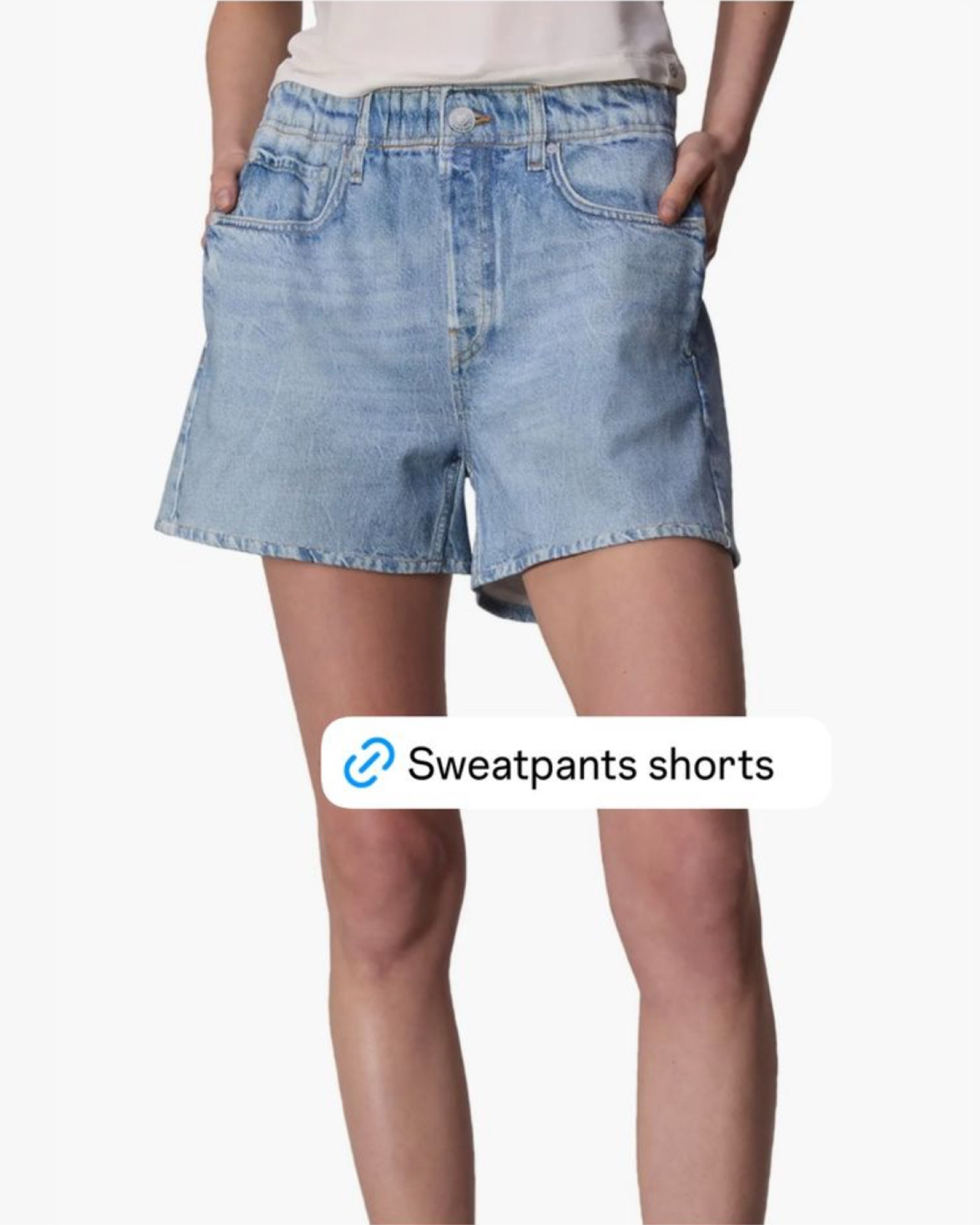the viral sweatpant denim shorts—these rag and bone shorts look like denim shorts, but they’re made from a comfy sweatpant material— you NEED! linking the entire collection 💗

#LTKActive #LTKSeasonal #LTKStyleTip