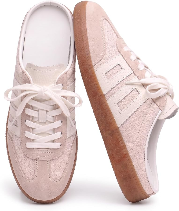 Women's Slip On Sneakers Mule Backless Fashion Sneakers Casual Slides Sneakers Comfortable Casual... | Amazon (US)
