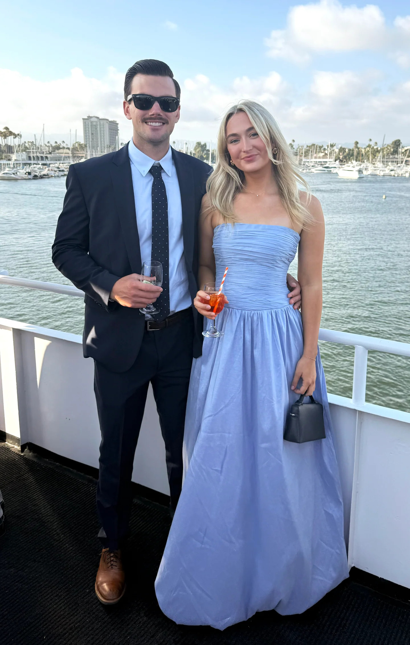 Morgan Maxi Dress ~ Borrowed Blue Taffeta | Show Me Your Mumu