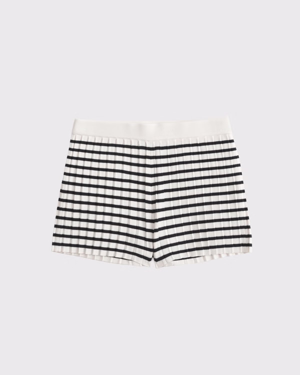 Pleated Sweater Short | Abercrombie & Fitch (US)