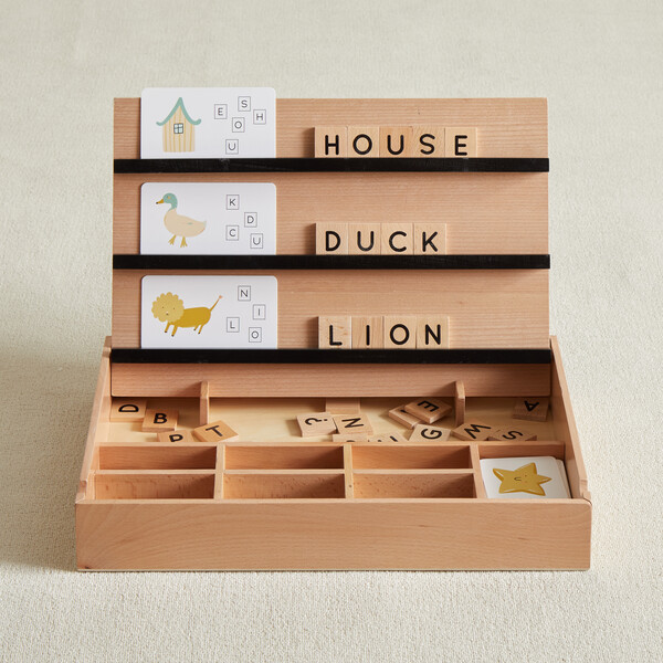 Compelling Spelling, Natural - Wonder & Wise by Asweets Infant Development | Maisonette | Maisonette