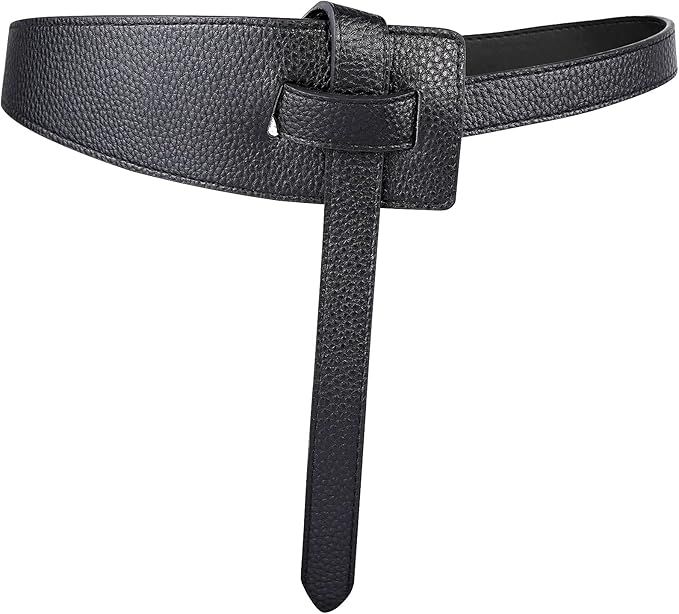 Glamorstar Women Leather Belts Vintage Irregular Waist Belt for Dresses Tie Knot Waistband Belt a... | Amazon (US)
