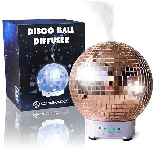 Disco Ball Diffuser - Original Rotating Disco Diffuser Rose Gold | Amazon (US)
