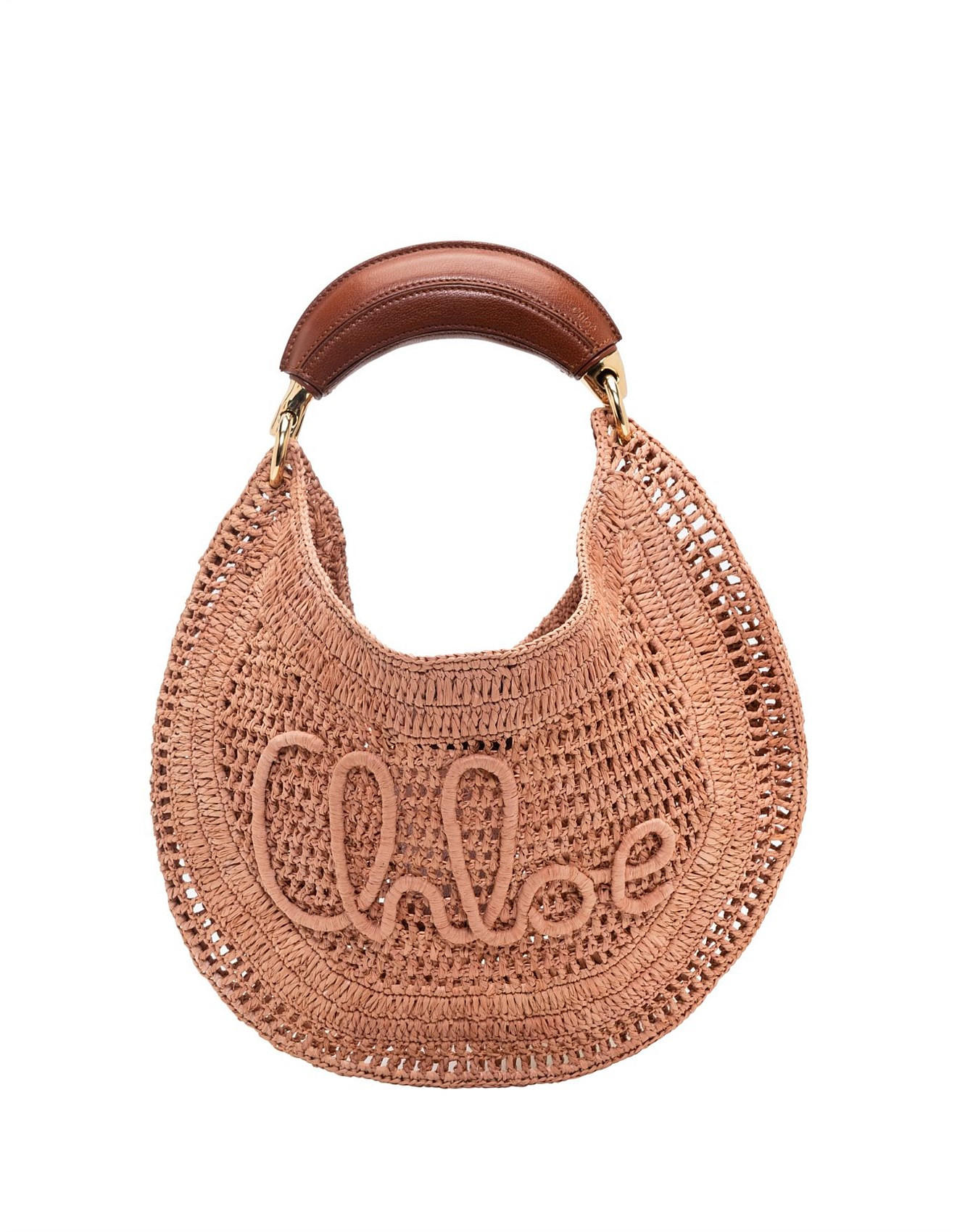 Summer Banana Crochet Raffia Tote Bag | David Jones (Australia & New Zealand)