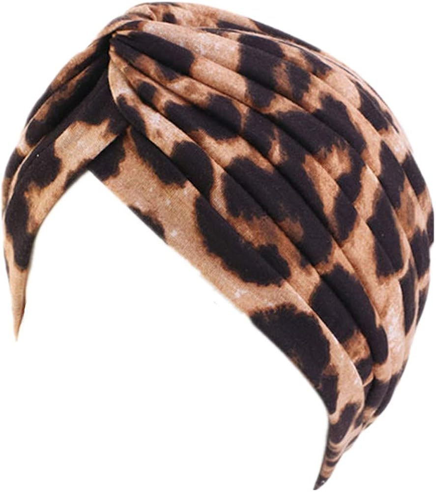 beauty YFJH Women's Cotton Turban Head Wrap Cancer Chemo Beanies Cap Headwear Cap Bonnet Hair Los... | Amazon (US)