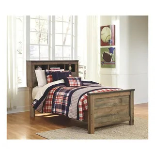 Trinell Twin Bookcase Panel Bed (Twin) | Bed Bath & Beyond